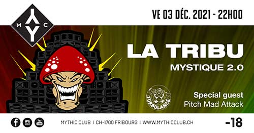 LA TRIBU MYSTIQUE 2.0 - Mythic Club, Fribourg (FR) - Fr 03.12.2021