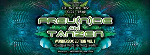 Freu(N)de am Tanzen - Wunderbox Edition Vol. 1 - Wunderbox, Zürich (ZH) - Fr 08.04.2022