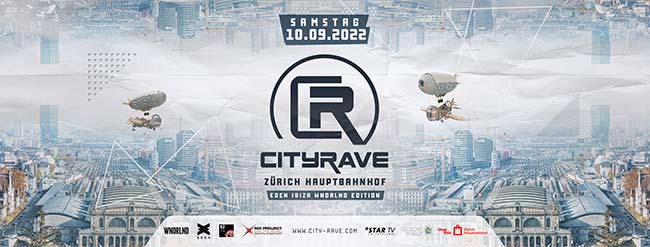 City Rave - Zürich Hauptbahnhof, Haupthalle, Zürich (ZH) - Sa. 10.09.2022