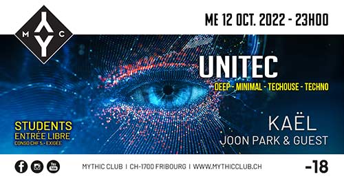 UNITEC - Mythic Club, Fribourg (FR) - Mi. 12.10.2022
